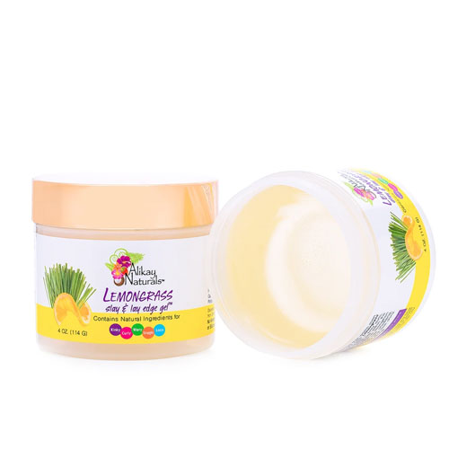 Alikay Naturals Lemongrass Slay and Lay Edge Gel 4oz Alikay Naturals Lemongrass Slay and Lay Edge Gel 4oz